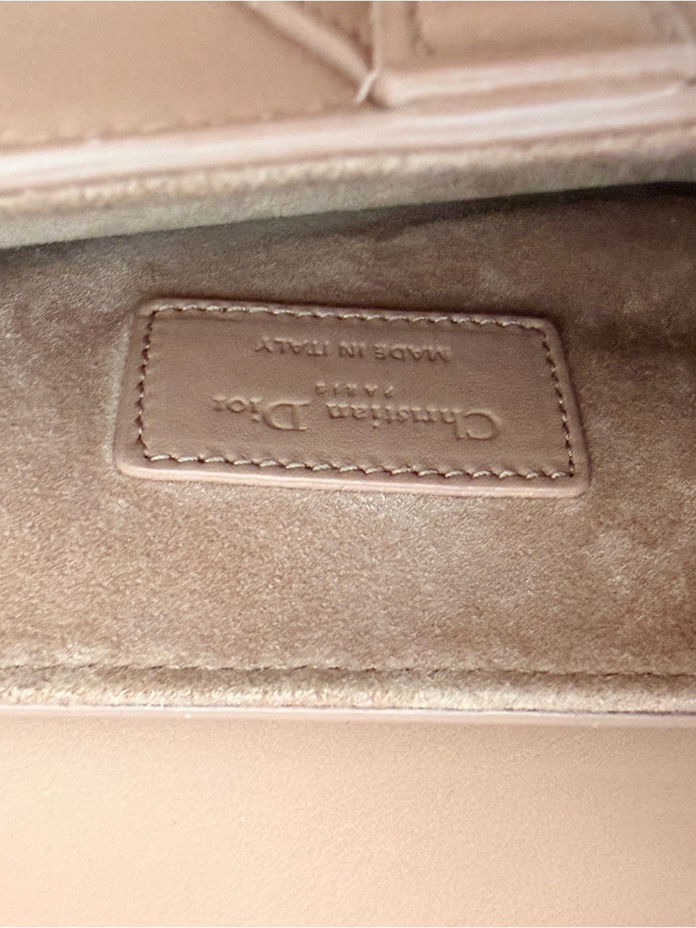 Christian Dior 2019 Mini Blush Ultra Matte Calfskin Saddle Bag - Picture 6 of 9